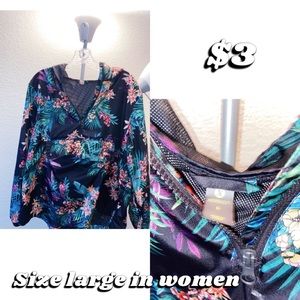 Tropical style sweater